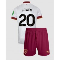 Fotballdrakt Barn West Ham United Jarrod Bowen #20 Tredjedraktsett 2024-25 Kortermet (+ Korte bukser)